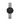 28MM S/S BLACK PETITE STERLING