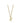 Collana Horsebit 45CM Yellow Gold&BRN Diamonds