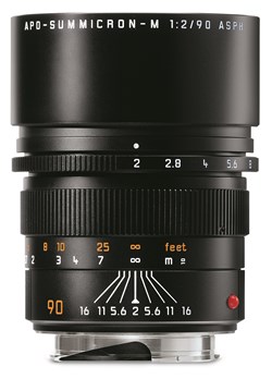 Leica Obiettivo 90 F.2,0 APO SUMMIC M NERO 11884 