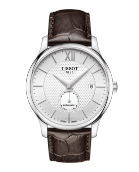 Tissot T0634281603800 TRADITION PS/GR/A/STEEL/LEA.BROWN/SILVER 