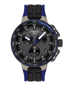 Tissot T1114173744106 T-RACE CY/GR/CHRQ/BICO/S.BLACK-BLUE/GUN 