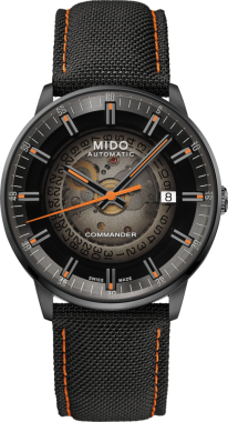Mido M0214073741100 Commander Gradient Synthetic / black dial 