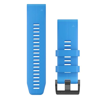 Garmin 010-12741-02 26mm in silicone CYAN BLUE (blu ciano) QuickFit 