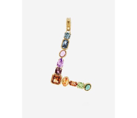 Dolce & Gabbana Gioielli WANR1GWMIXLZOO00 Ciondolo 1062L Rainbow Alfabeto 