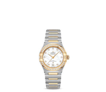 Omega O13125292055002 Constellation V 29 Steel-Yellow Gold/Steel-Yellow Gold M WHI 