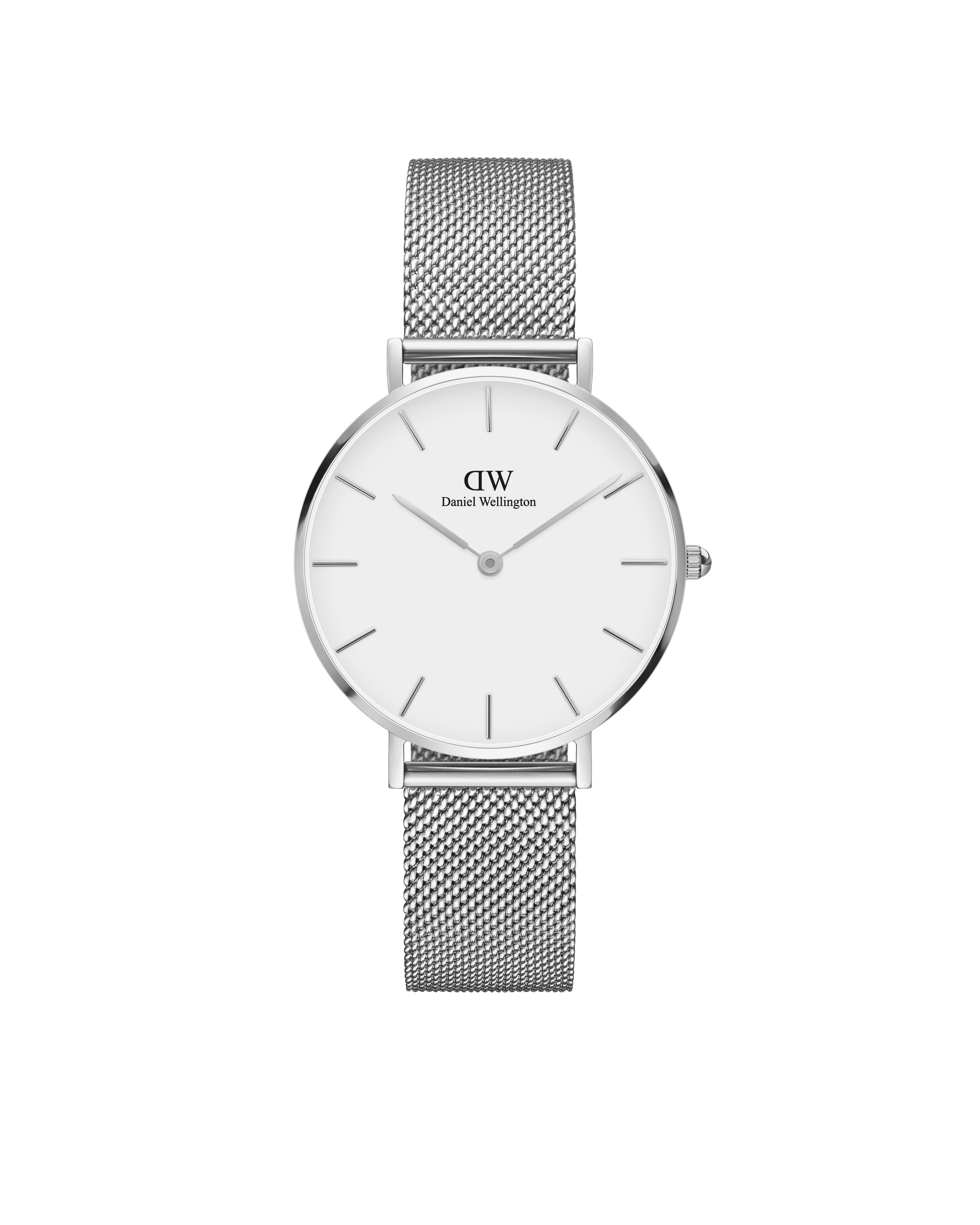 32MM S/S WHITE CLASSIC PETITE STERLING