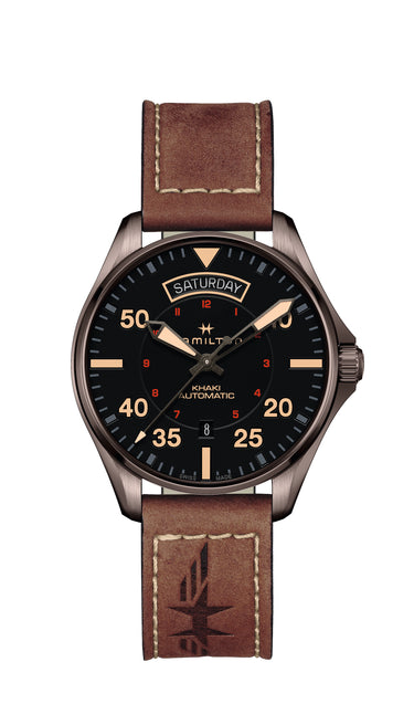 Khaki Aviation Pilot Day Date