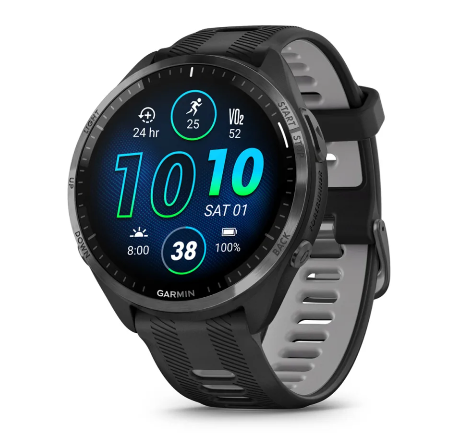 Forerunner 965 Lunetta In Titanio Black Cint Silicon