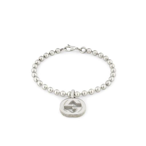 Bracciale Interlocking M Argento