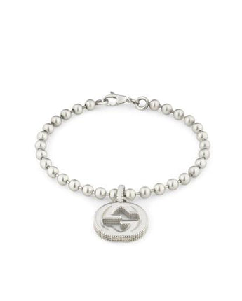 Bracciale Interlocking M Argento