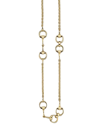 Collana Horsebit 90CM Yellow Gold