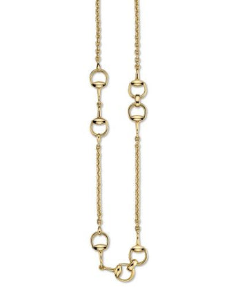 Collana Horsebit 90CM Yellow Gold
