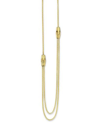 Collana Bamboo 110 CM Yellow Gold