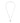 Collana INTERLOCKING CHARM argento