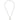 Collana Interlocking L 55CM Argento