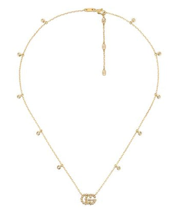 RUNNING G Collana OroGiallo Diamanti