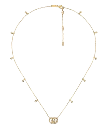 RUNNING G Collana OroGiallo Diamanti