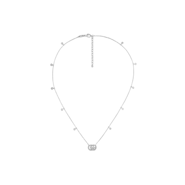RUNNING G Collana OroBianco Diamanti
