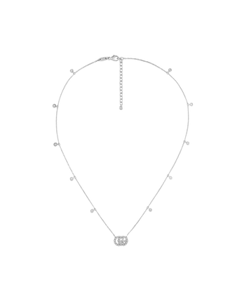 RUNNING G Collana OroBianco Diamanti