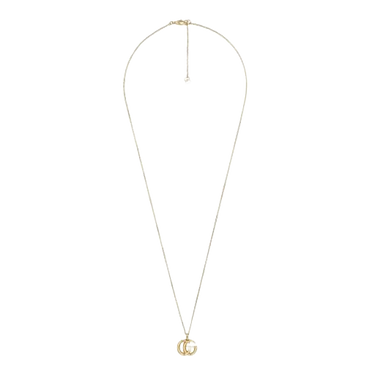 Collana Running G 17.5MM Pendent GG Yellow Gold