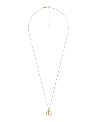 Collana Running G 17.5MM Pendent GG Yellow Gold