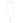 Collana Running G 23MM Pendent GG Yellow Gold