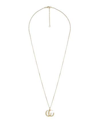 Collana Running G 23MM Pendent GG Yellow Gold