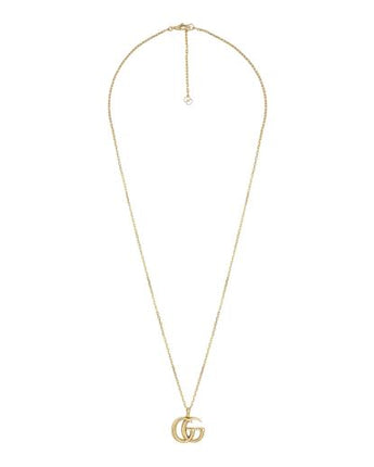 Collana Running G 23MM Pendent GG Yellow Gold