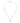 Collana MARMONT 42cm argento MadrePerla Topazio RE