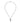 Collana MARMONT 50cm KEY argento