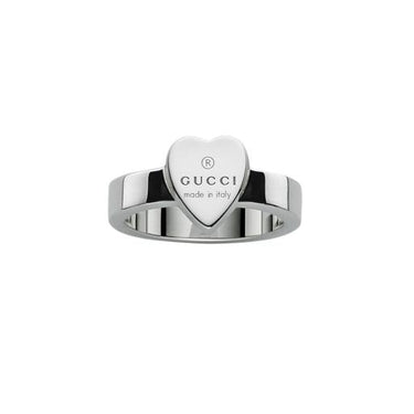 Anello TRADEMARK THIN HEART argento