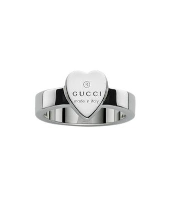Anello TRADEMARK THIN HEART argento