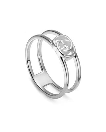 Anello INTERLOCKING 6mm argento