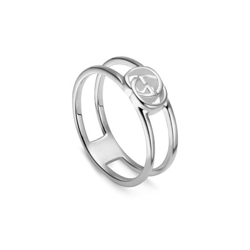 Anello INTERLOCKING 6mm argento