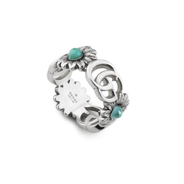Anello MARMONT argento MadrePerla Topazio Resina