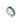 Interlocking Anello 6MM Argento Smalto Turchese