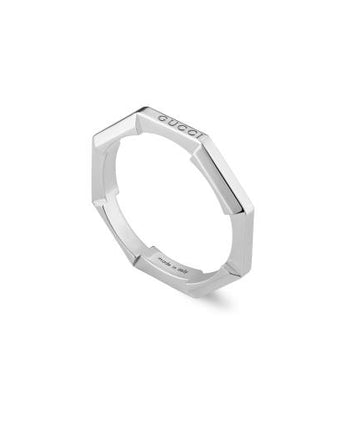 Anello LINK TO LOVE MIRROR OroBianco