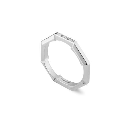 Anello LINK TO LOVE MIRROR OroBianco