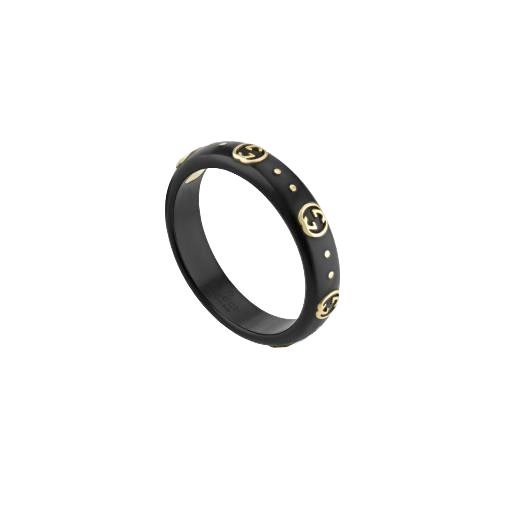 ICON Anello OroGiallo Nero