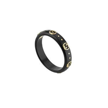 ICON Anello OroGiallo Nero