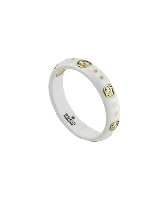 ICON Anello OroGiallo Zirconia Bianca